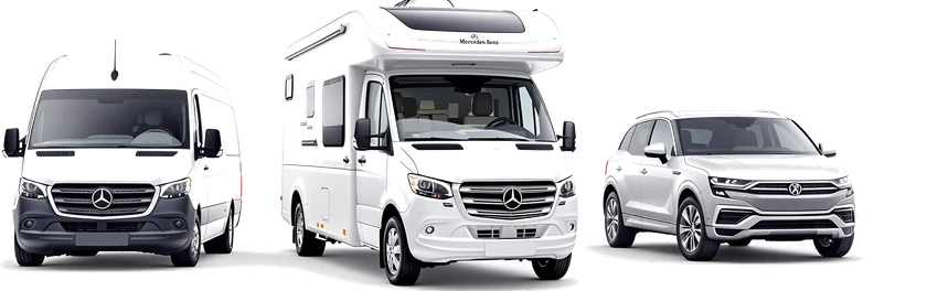 Transporter, Wohnmobil und Auto im Kfz-Versicherungs-Vergleich